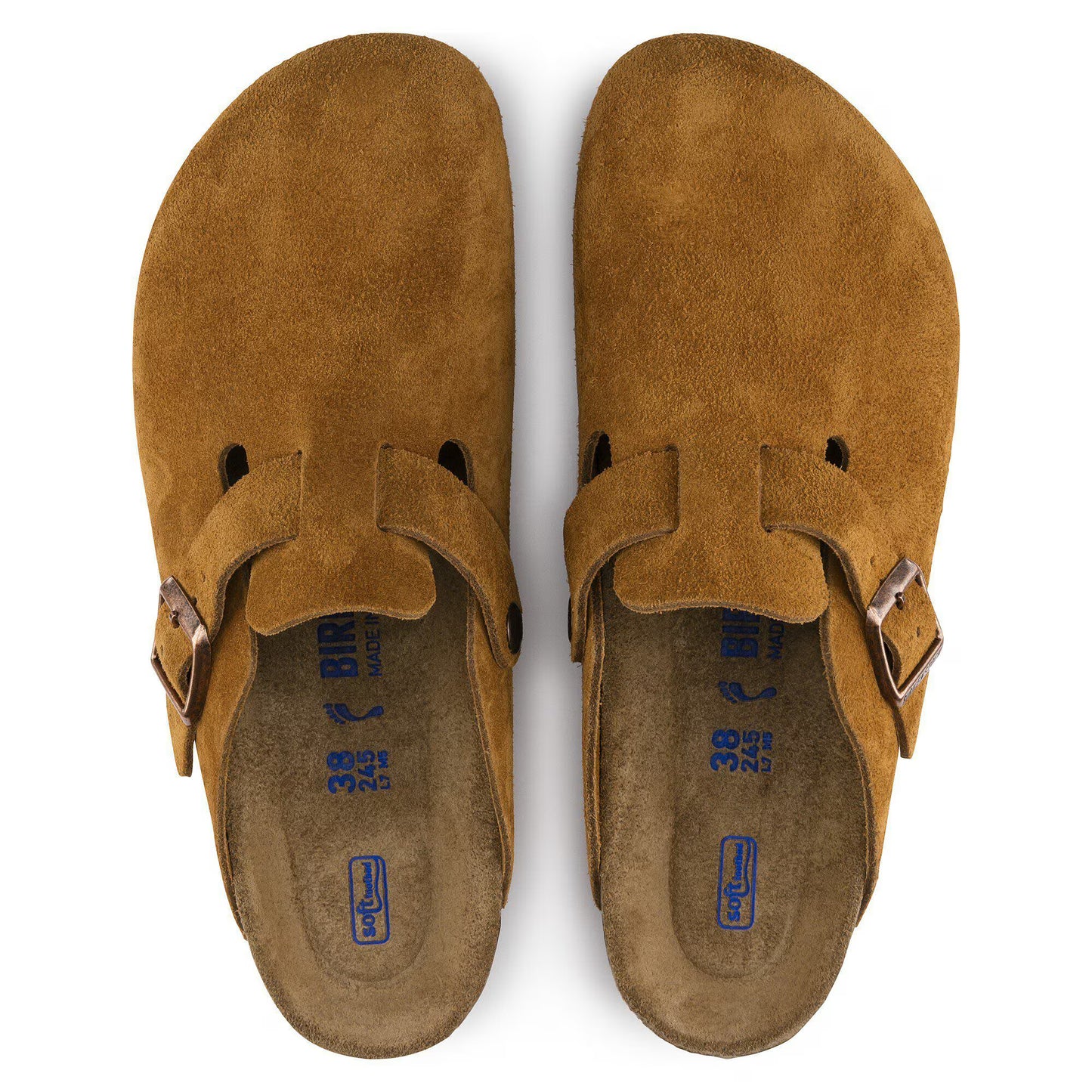 Boston Soft Footbed Suede Leather